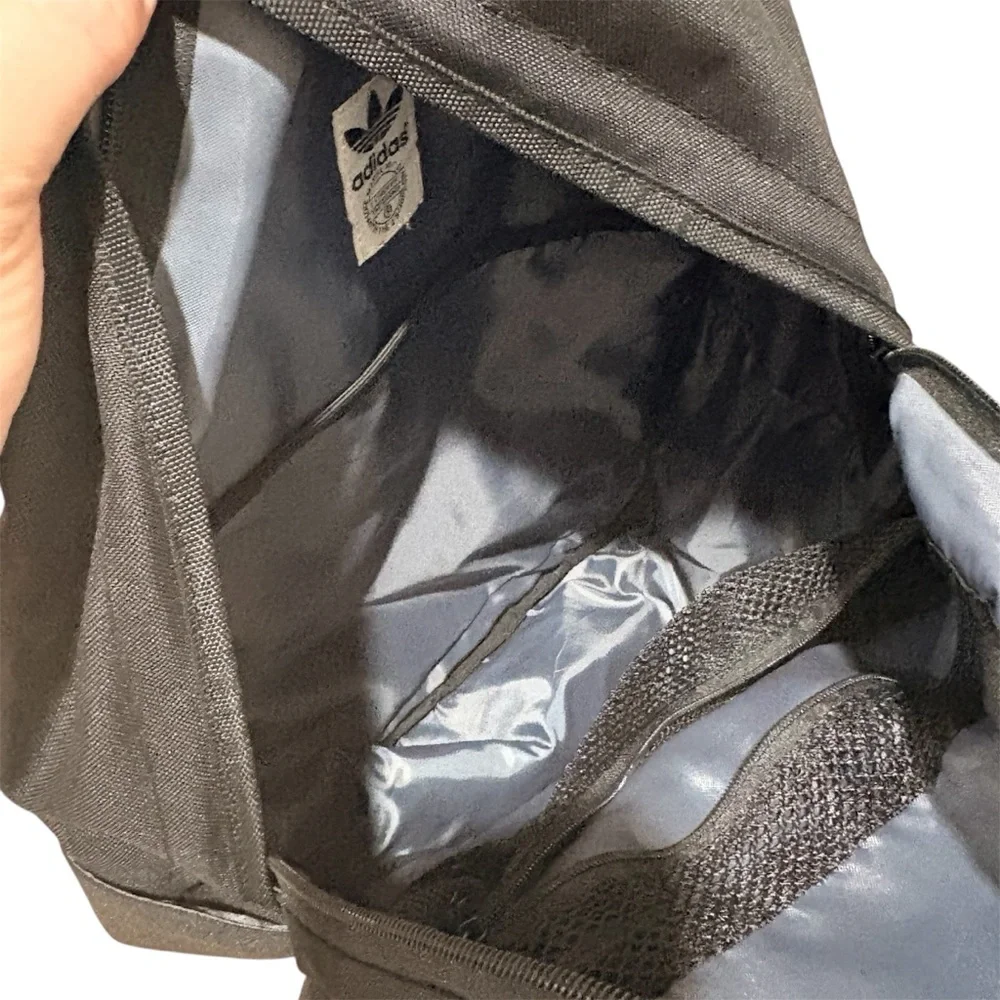 Adidas Classic Black and White Backpack